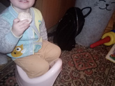 Как приучили к горшку?