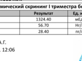 Мегацистис 1 триместр