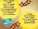 Подскажите свои проверенные рецепты