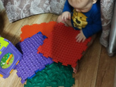 Игрушки в 7 месяцев.