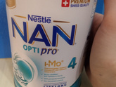 Попробовали молочко NAN 4 Optipro в новом дизайне