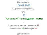 Рост хгч, крио на згт одной 5-дневки