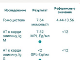 Гомоцистеин Посмотрите пожалуйста, фото