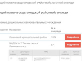 Очередь в саду