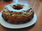 Мраморный кекс с чаем матча
