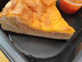 Картофельный пирог-запеканка с грибами и луком