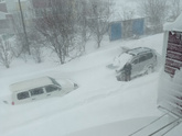 У нас метель и