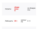 Пришли результаты мочи 😭