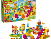 Lego Duplo Town "Большой парк аттракционов" VS "Парк развлечений"