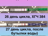 Яркость тестов и значение ХГЧ
