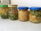 Еда кусочками