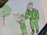 Рисунок в садик