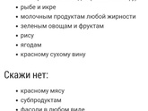 Диета по группе крови