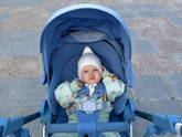 Наша новая колясочка 💙