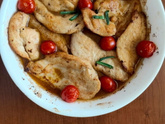 Быстрое куриное филе с бальзамическим уксусом