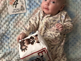 А Ульяшке 4 месяца☺️☺️☺️