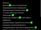 Сумка в роддом
