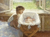 У меня родился брат (очень трогательно)