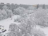 Где был снег