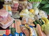 Траты на продукты с 24 по 25 июля