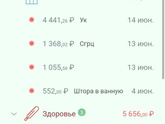 Расходы июнь