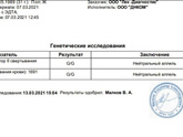 Получила результат На
