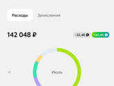Затраты на продукты