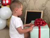 Мой маленький именинник??Уже три