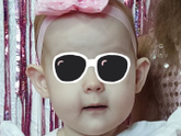 У младшей дочи сильно