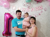 Доченьке годик!16.03.2023