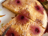 Пирог с ананасами