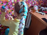 Учимся делать причёски.