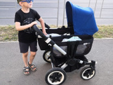 У кого есть коляска Bugaboo для двойни?
