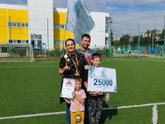 Неожиданно оказались спортсменами😄😄 выиграли "мама, папа, я - спортивная семья"