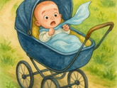 Дневник малыша. День 10. 🍼 Американские горки в коляске