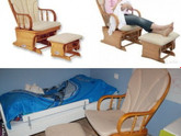 Кресло качалка с подставкой для ног, для кормления ребёнка, neopato poltrona piera - у кого такое было?