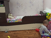 Переселили в новую кровать