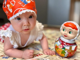 Нашей младшенькой уже полгодика🥳
