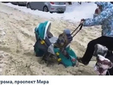На каком транспорте преодолеваете сугробы?
