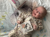 А Ульяшке 4 месяца☺️☺️☺️