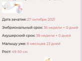 38 недель Сегодня 07.07.2022