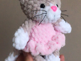 Плюшевая кошечка