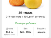 ???Нашей малышке 25 неделек???