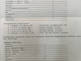 Получили анализы,