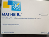 Магний в ампулах
