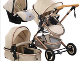 Коляска трансформер 3в1 luxmom