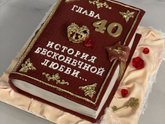 Торт на 40 лет совместной жизни