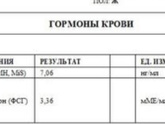Ну пока что результаты анализов