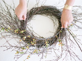 Плетение венка из берёзовых веток с листьями - как подготовить ветки?