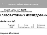 Антитела к краснухе . Интересно просто.